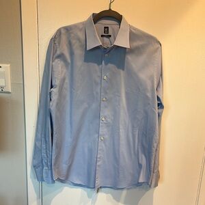 14th and Union blue dress shirt